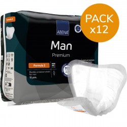 Abena Man Premium Formula 2 - Protection urinaire homme - Pack de 12 sachets Abena Abri Man - 1