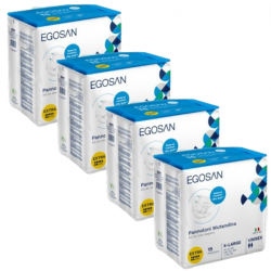 Egosan Slip - XL Extra - Pack de 4 sachets - Couches Adulte Egosan Slip - 1