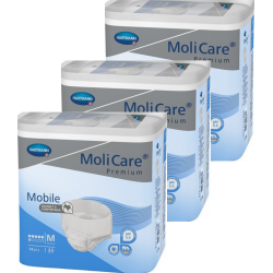 MoliCare Mobile Slip Absorbant / Pants - 6 gouttes M - Pack de 3 sachets Hartmann MoliCare Premium Mobile - 1