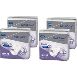 Hartmann MoliCare Premium Elastic - Couches adulte XL - 8 gouttes - Pack de 4 sachets Hartmann Molicare Premium Elastic - 1