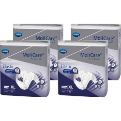 MoliCare Premium Elastic - Couches adulte XL 9 gouttes - pack de 4 sachets Hartmann Molicare Premium Elastic - 1