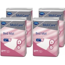 HARTMANN MoliCare Premium Bed Mat 7 gouttes - 60x90 - Pack de 4 sachets Hartmann Premium BedMat - 1